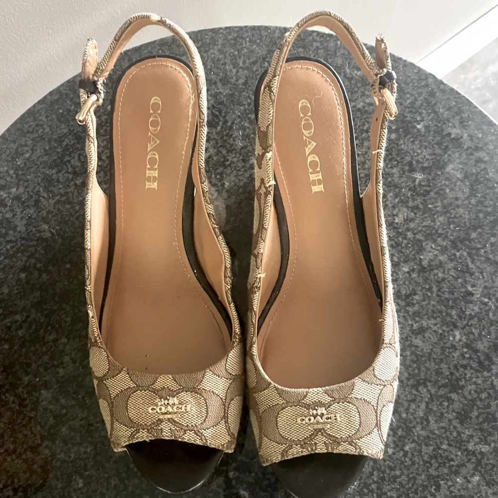 Coach wedge heels!!!
